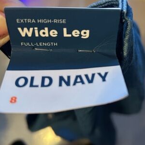 Old Navy Denim Wide Leg Pants